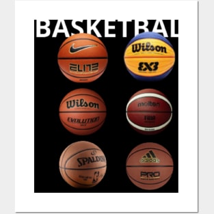 basketball ball Posters and Art